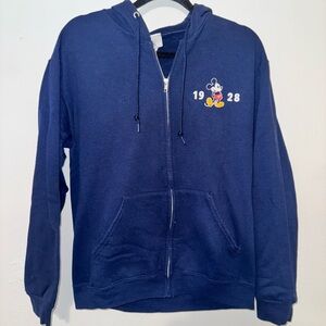 🎉Navy Blue Zip Up Hoodie